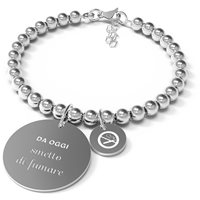 Bracciale 10 Buoni Propositi Donna in Acciaio B4508M - B4508M